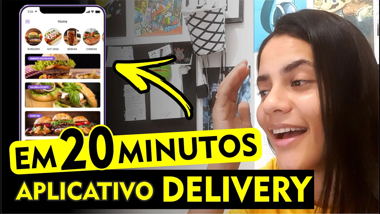 Como fazer um APLICATIVO DELIVERY com pagamentos ONLINE [GLIDE]