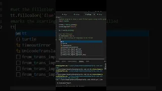 Python program to draw a color-filled square using turtle graphics graphics