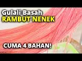 NOSTALGIA Jajanan JAMAN SD | Yuk Bikin RAMBUT NENEK 4 BAHAN Aja!! Resep GULALI TEPUNG