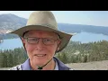 Live stream hiking trip overlooking Shaver Lake California