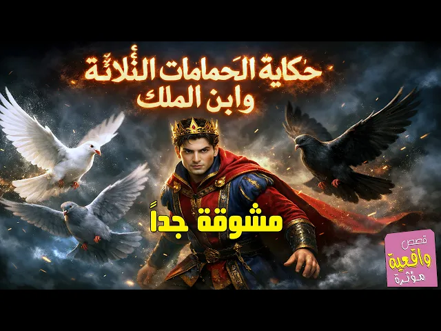 ⁣حكاية الحمامات الثلاثة وابن الملك !!! مشوقة جداً