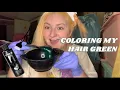 COLORING MY HAIR GREEN Arctic Fox Phantom Green brad mondo don t come for me