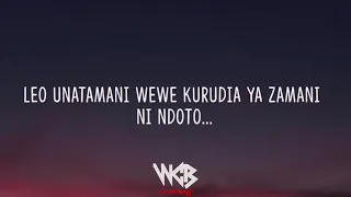 Rich Mavoko Ibaki Story Official Lyrics 