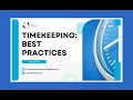 Timekeeping Best Practices