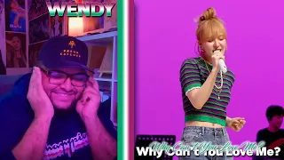 WENDY(웬디) - Why Can't You Love Me Band Live Ver. REACTION | I'm Lost In Wendy's Sauce