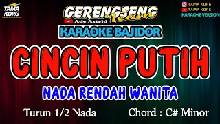cincin putih karaoke caca handika bajidor