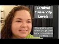 Carnival Vifp Levels Explained Blue Red Gold Platinum Diamond What are the perks