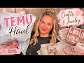 TEMU HAUL Shop With ME Jewelry Crafts