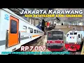 Download Lagu KERETA TERMURAH JAKARTA KARAWANG! Trip KRL Cikarang \u0026 KA Jatiluhur Ekonomi, Harga Tiket Cuma 7 Ribu!