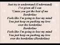Madonna - Borderline (Lyrics)