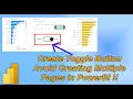 How to Use Bookmarks and Create Toggle Button in PowerBI MI Tutorials