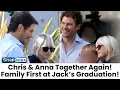 Chris Pratt and Anna Faris Reunite and Hug at Son Jack s Graduation in Rare Family Moment