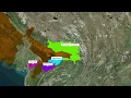 North East States Free Geolayer Map Animation