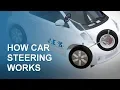 How the steering system works Car Part 3 Rack and pinion - Power steering