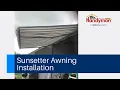 Sunsetter Awning Installation Guide with Mr Yukon Oklahoma