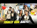 Lagu Finally Goa Aa Gye 😍 | First Flight ✈️ With Stargirl \u0026 Group | Full Masti 