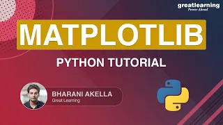 Matplotlib Python Tutorial Matplotlib Tutorial Python Tutorial Great Learning