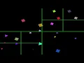 Bouncing objects collision detection with Quadtree Separating Axis Theorem
