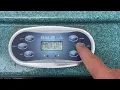 Unlock my Spa How to lock and Unlock Spa temperature keypad Balboa TP600