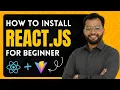 How to Install React JS Step by Step 2026 Beginner Guide with Vite Node js