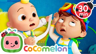 Head, Shoulders, Knees & Toes 👨‍⚕️ 30 MIN LOOP |  Karaoke Nursery Rhymes & Kids Songs - CoComelon