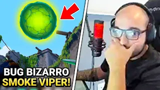 NOVO BUG COM SMOKE DA VIPER BREZZE! SACY OBSERVA JOGADA DE OMEN - VALORANT CLIPS