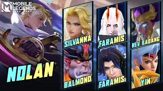 revamped skin u0026 new skins new hero nolan faramis mythic skin survey mobile legends whatsnext