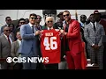 President Biden hosts Kansas City Chiefs at White House full