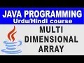 Multi Dimensional 3D Arrays in Java - Lesson 26