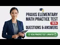 Praxis 5003 Elementary Math Test 2026 Practice Questions Answers To Pass Fast