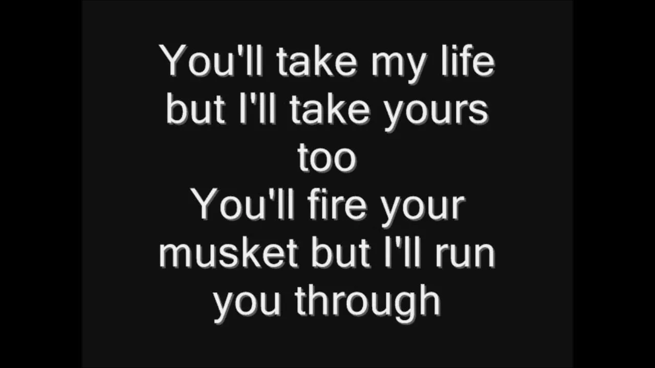 Iron Maiden - The Trooper Lyrics Iron Maiden - The Trooper Lyrics