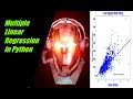 Multiple Linear Regression Machine Learning Algorithm in Python and Sklearn