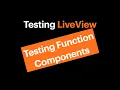 Testing LiveView - Testing Function Components