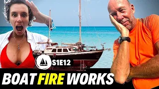 Sailboat restoration Project Metal Boat Repair Metal Hull Boat Dawn Hunters Steel Motorsailer Ketch