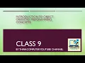 Introduction to Object Oriented Programming Concepts Class 9 ThinkComputer