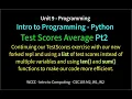9 Python Test Scores Pt2