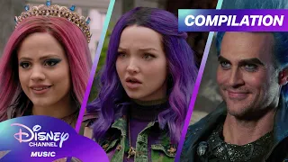 disney descendants 3 best moments compilation disneychannelmusic
