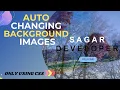 AUTO CHANGING BACKGROUND IMAGE USING HTML AND CSS SOURCE CODE