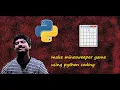 How to make a minesweeper game using python coding