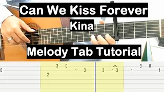 Download Can We Kiss Forever Guitar Lesson Melody Tab Tutorial Guitar Lessons for Beginners MP3