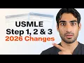 Everything Changing About USMLE Step 1 2 3 in 2026