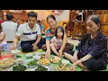 Download Lagu Love \u0026 Food | Big Family Party Cooked by Husband and Wife Together 💕🍛| Ly Phuc An