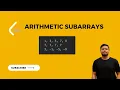 Leetcode 1630 Arithmetic Subarrays Array Sorting POTD 23Nov2023