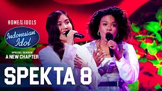 JEMIMAH X MELISA - ANGANKU ANGANMU (Raisa ft. Isyana) - SPEKTA SHOW TOP 6 - Indonesian Idol 2021