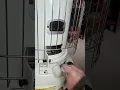 Lighting a kerosene heater