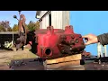 B414 Hydraulic unit dis assembly