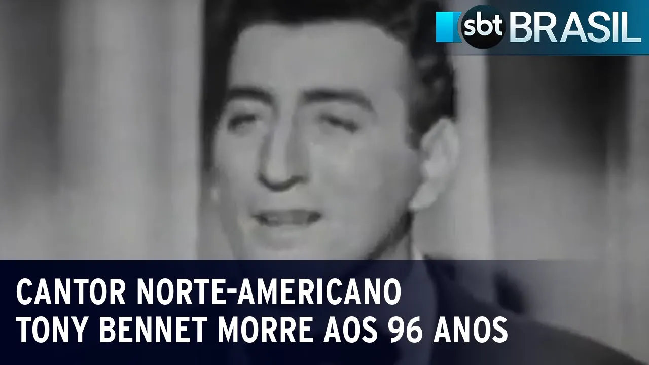 Cantor norte-americano Tony Bennet morre aos 96 anos | SBT Brasil (21/07/23)