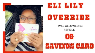 MOUNJARO ELI LILY OVERRIDE ON OG SAVINGS CARD