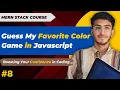 Guess the color game in javascript MERN STACK COURSE - EP