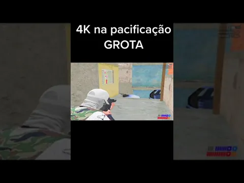 4K NA PACIFICAÇAO DA GROTA CONTRA A POLICIA 33 VS 65 NO COMPLEXO #shorts